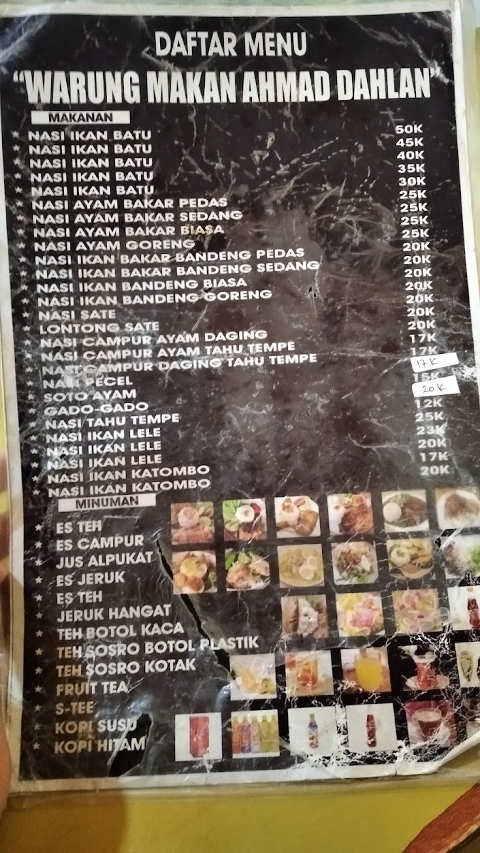 Menu Warung Ahmad Dahlan-2