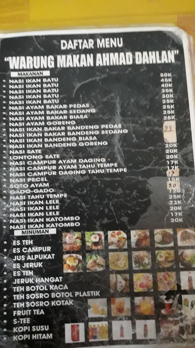 Menu Warung Ahmad Dahlan-3